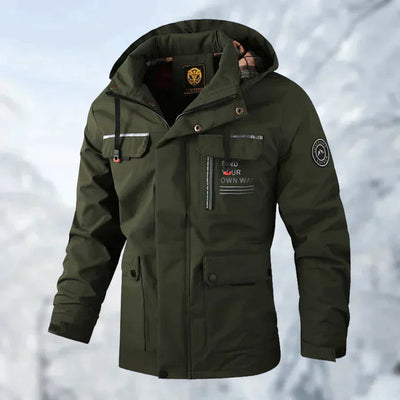 Arcticdefender – wind- und wasserdichte winterjacke für extreme bedingungen