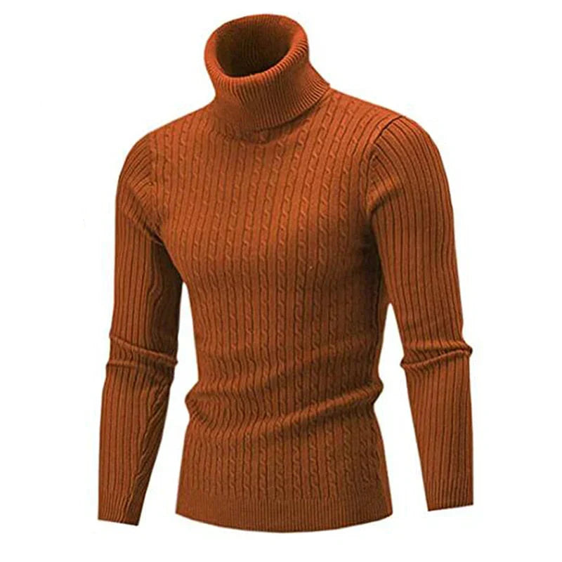 Klaus – warmer rollkragenpullover für männer