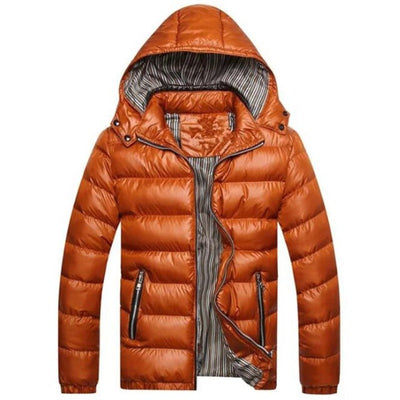 Brandon – wattierte winterjacke für herren