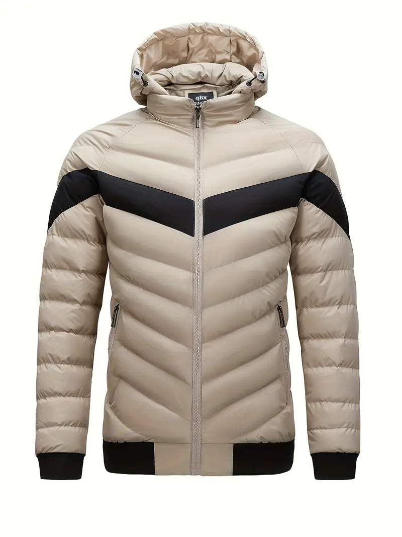 Leichte wattierte winterjacke für herren – yannick