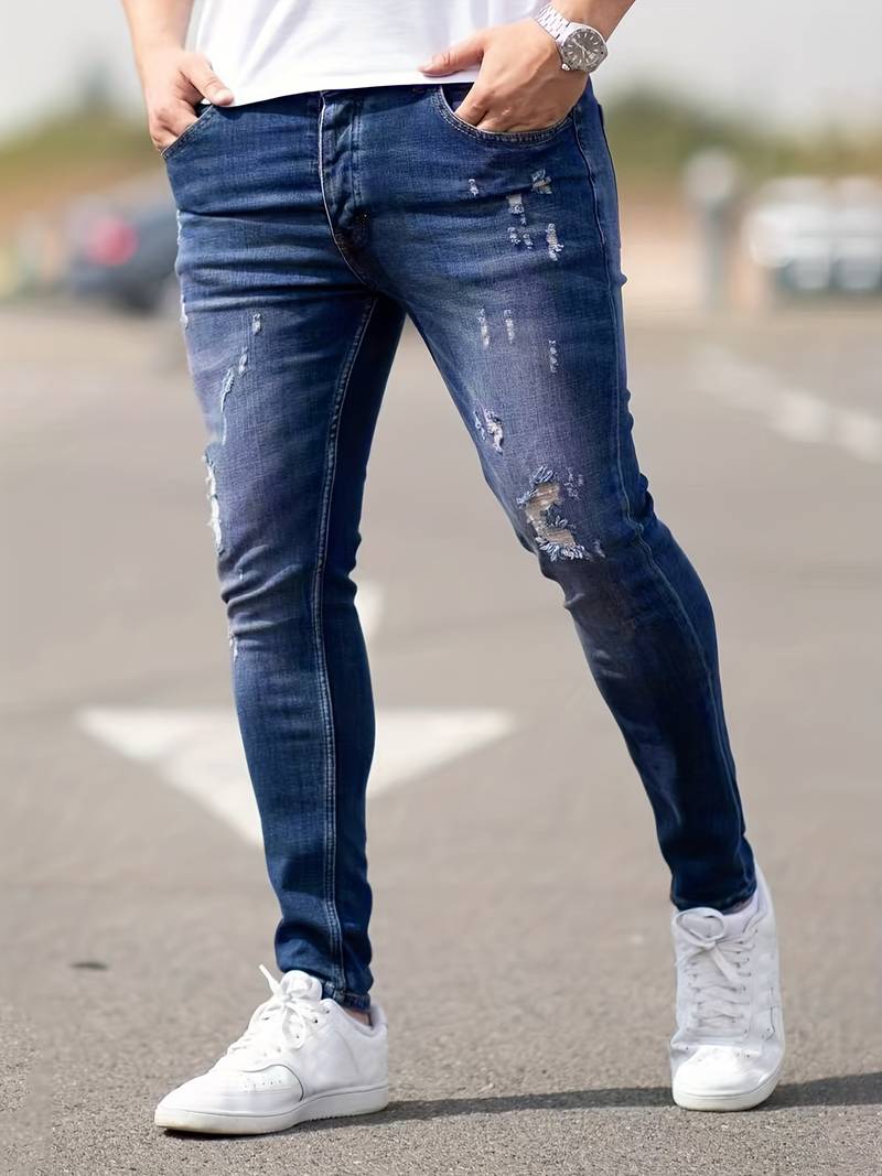 Malcolm – Zerrissene Jeans für Herren