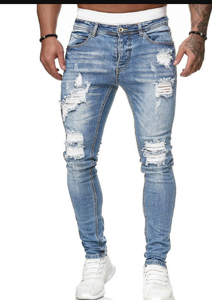 Malcolm – Zerrissene Jeans für Herren