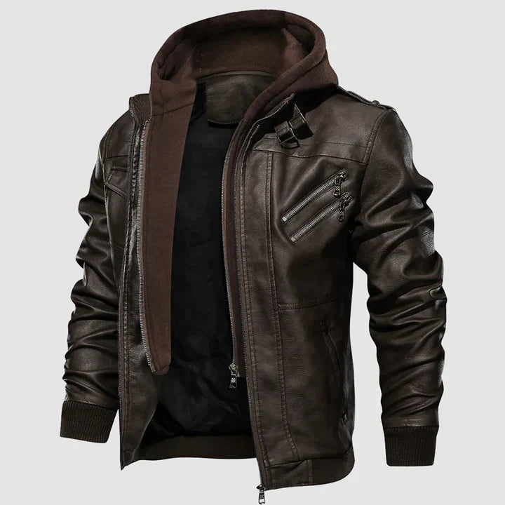 Matthew – leder-motorradjacke