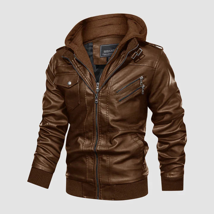 Matthew – leder-motorradjacke