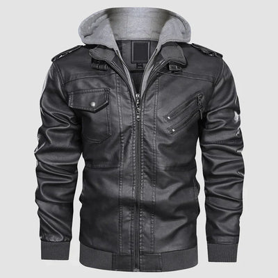 Matthew – leder-motorradjacke