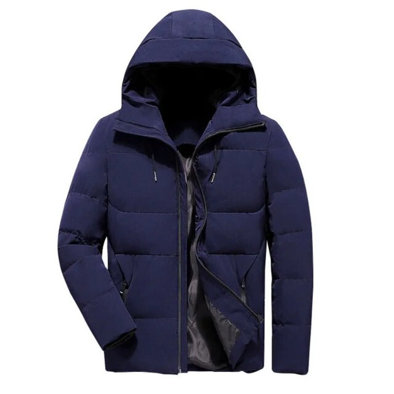 cole – wattierte winterjacke für herren