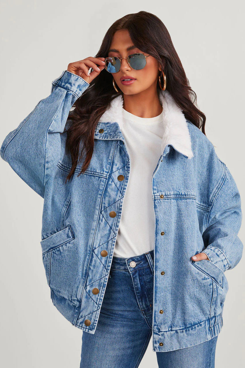 Damen-Denimjacke