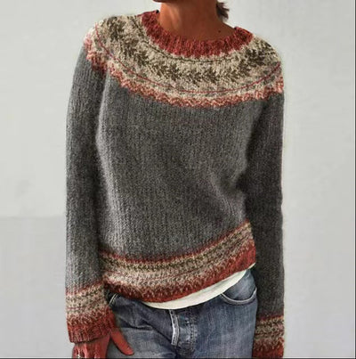 Ein Vintage-Strickpullover für Damen