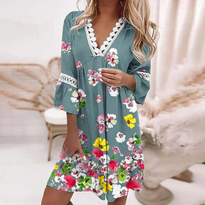 Cassandra | breezy blooms sommerkleid