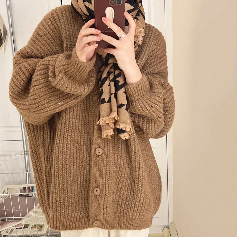 Alani | Eleganter und lässiger Wintercardigan