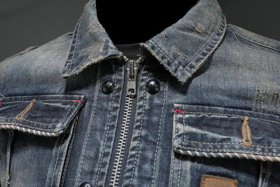 Bruno – Vintage-Jeansjacke für Herren