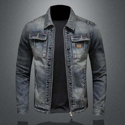 Bruno – Vintage-Jeansjacke für Herren