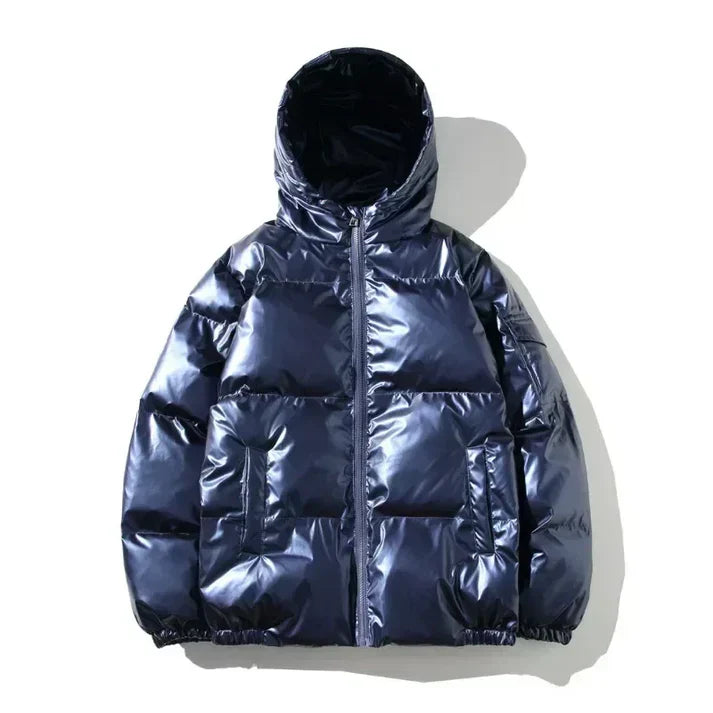 Armand - wattierte warme puffer-winterjacke für herren