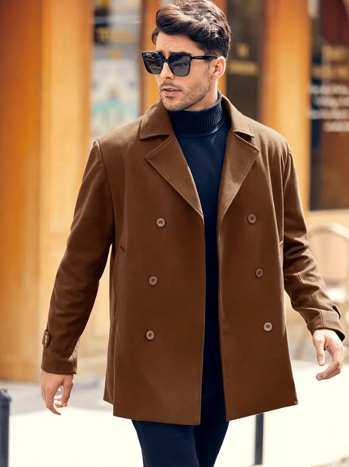 Miles – stilvoller herren-trenchcoat mit klassischem design