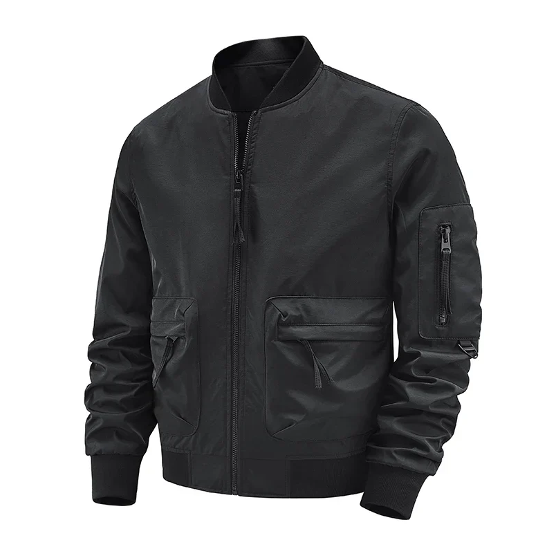 Freestyle compass - trendige cargo bomberjacke für herren mit urbanem flair