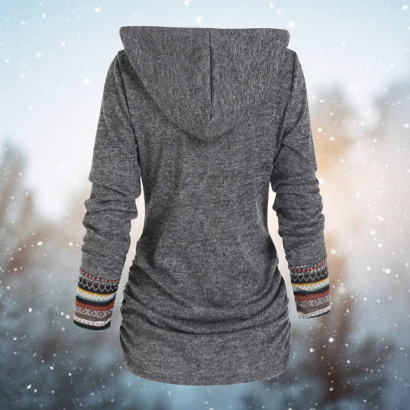 Ella | stammes-cape-pullover