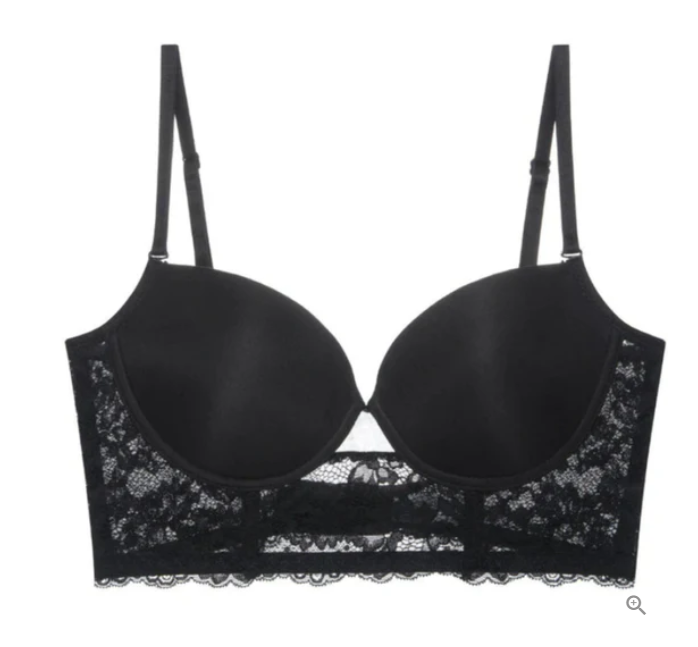 Evelyn – bralette-bh mit bügel und offenem rücken