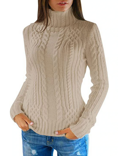 Charlotte - rollkragenpullover für damen