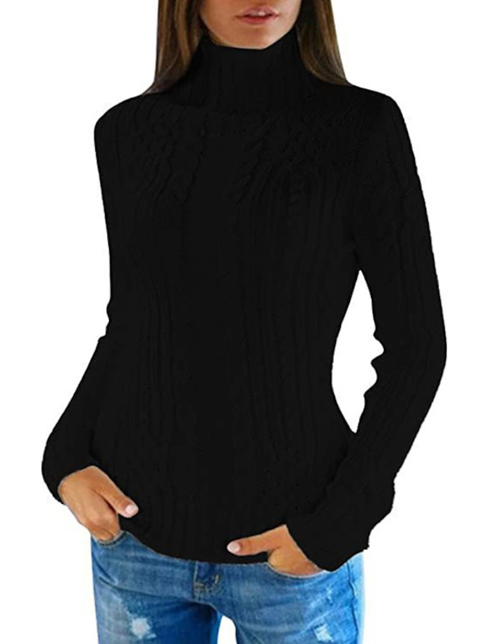 Charlotte - rollkragenpullover für damen