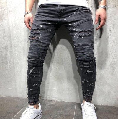 Mezt - zerrissene jeans für herren