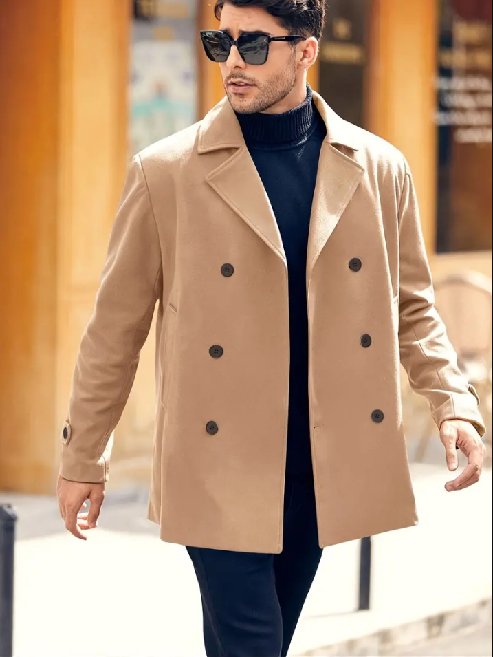 Miles – stilvoller herren-trenchcoat mit klassischem design