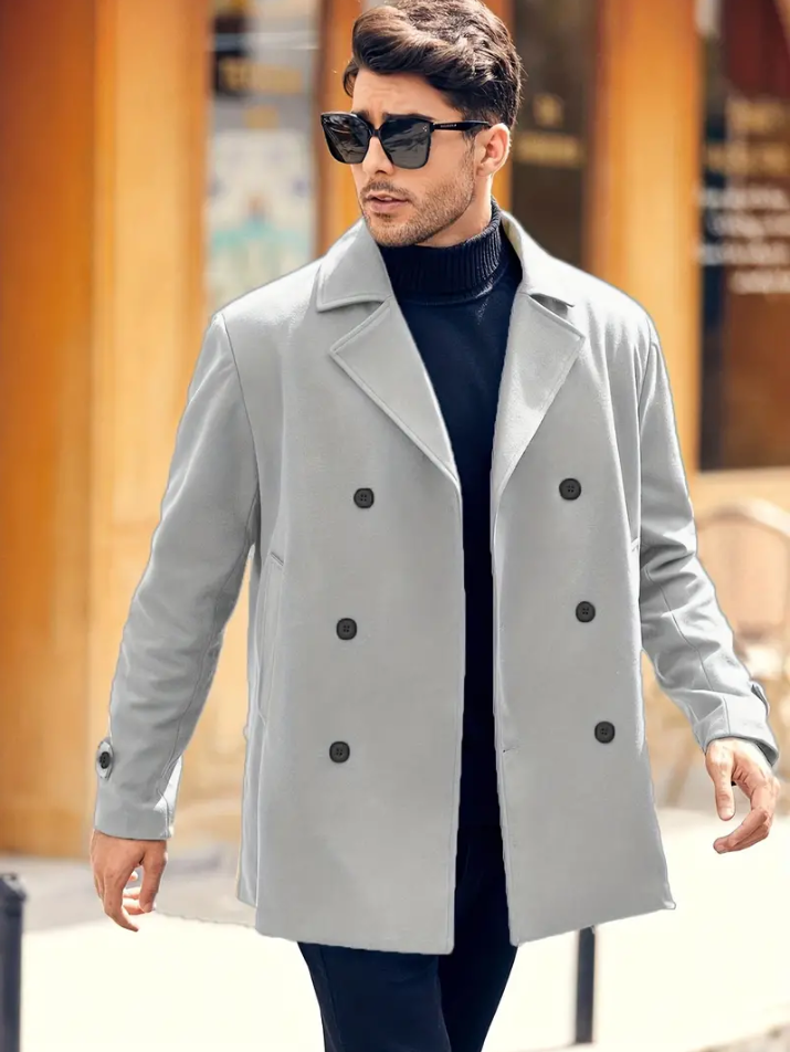 Miles – stilvoller herren-trenchcoat mit klassischem design