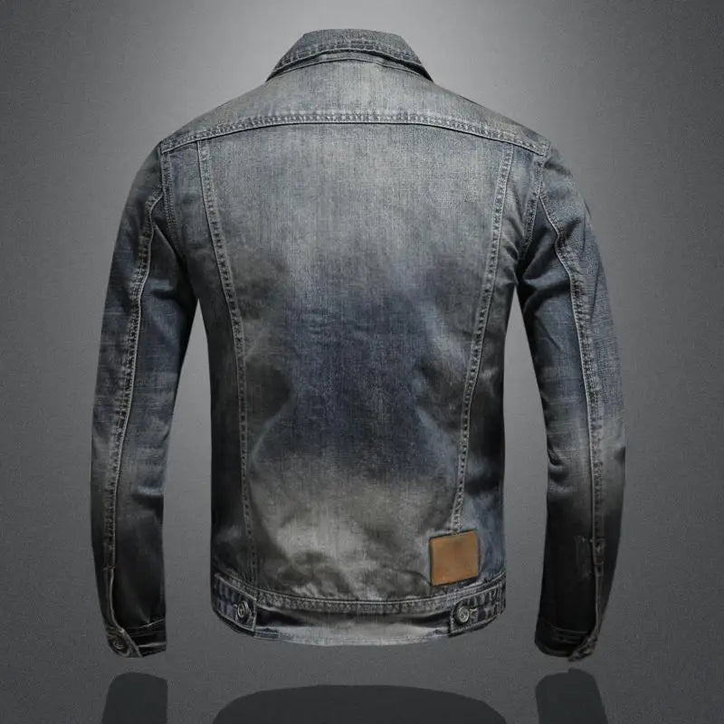 Bruno – Vintage-Jeansjacke für Herren