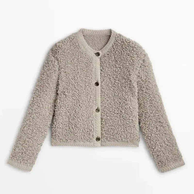 Amra – teddy-cardigan