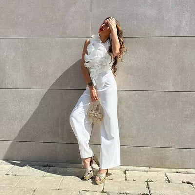 Delphine - Jumpsuit mit Volants