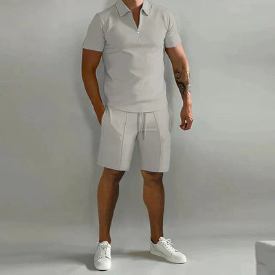 Ensemble Valezo - 2 Teile - Projekt Paris - Polo und Shorts für Herren - Elegant und bequem