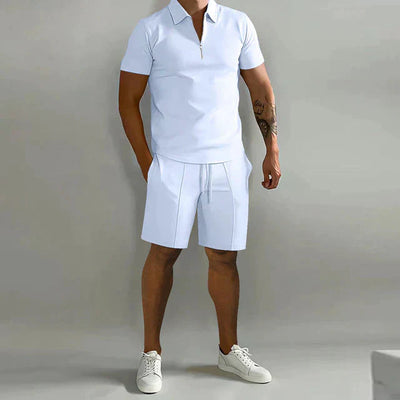 Ensemble Valezo - 2 Teile - Projekt Paris - Polo und Shorts für Herren - Elegant und bequem