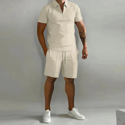 Ensemble Valezo - 2 Teile - Projekt Paris - Polo und Shorts für Herren - Elegant und bequem