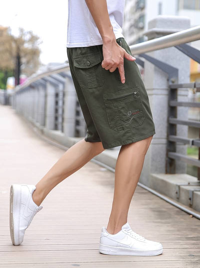 John – lässige sportshorts mit taschen