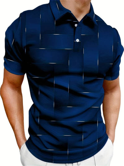 Brian – stylischer button-up für herren