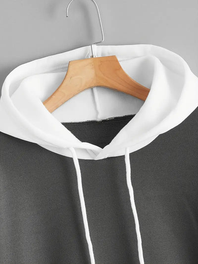 Benjamin - kontrast-hoodie für herren