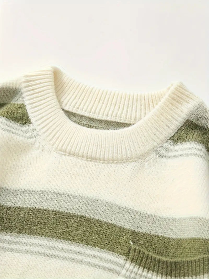 Matthew – stylischer pullover mit streifenmuster für herren