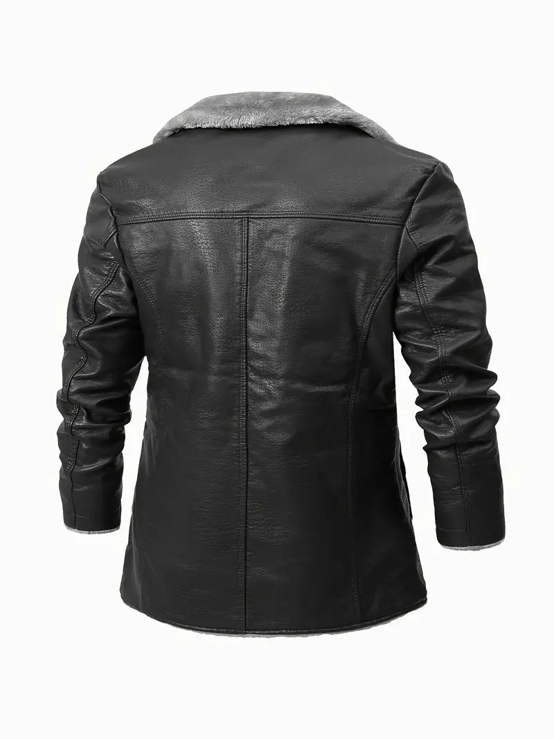 David – lässige bikerjacke für herren