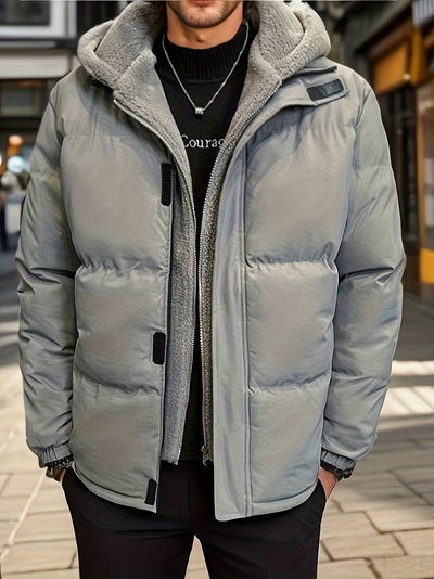 Stefan – steppjacke mit kapuze für herren