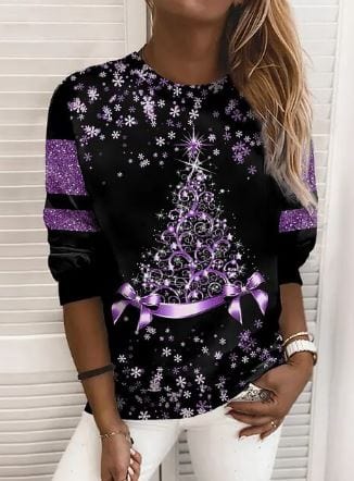 Aira – elegantes weihnachts-sweatshirt