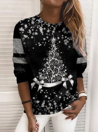 Aira – elegantes weihnachts-sweatshirt