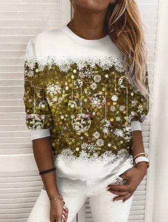 Aira – elegantes weihnachts-sweatshirt