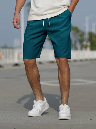 Daniel – grafische shorts mit kordelzug