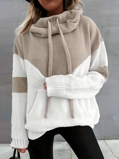 Dinara | Einfacher und eleganter Winterkapuzenpullover