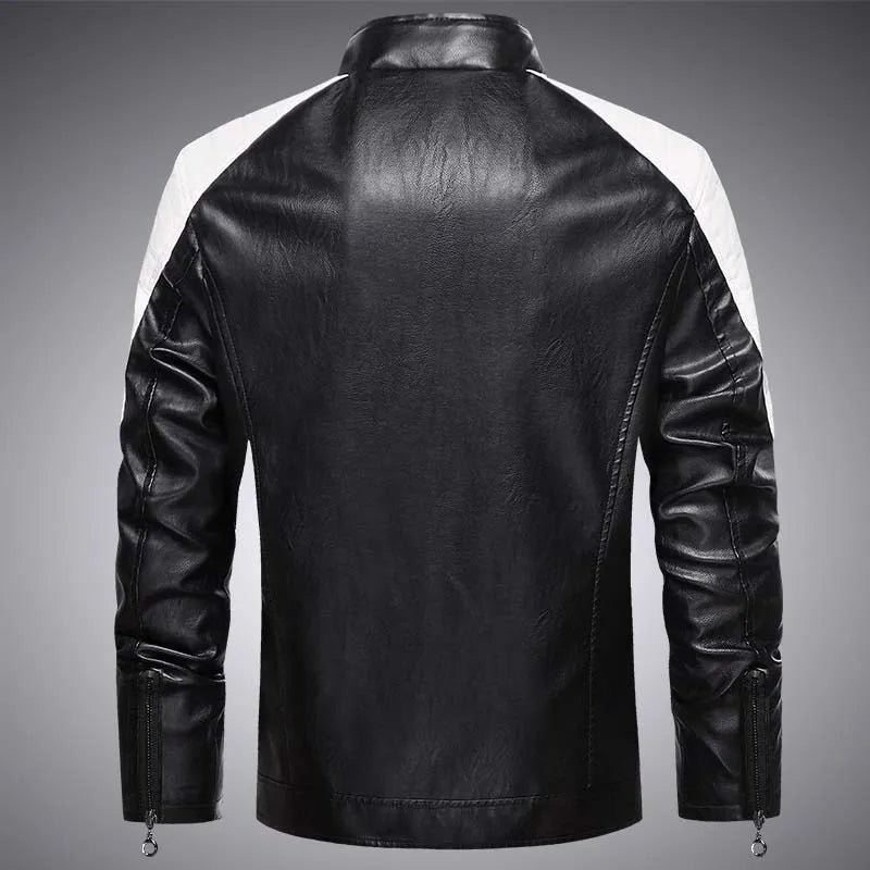 Simon – stylische bikerjacke für herren