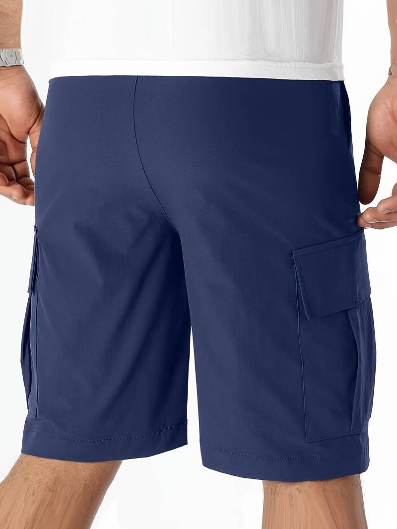 Ethan – cargoshorts mit mehreren taschen für herren