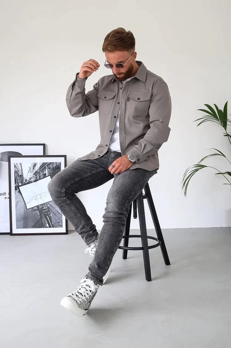 John – button-down-hemd für herren