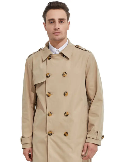 Robert – zweireihiger trenchcoat