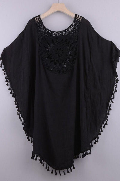 Kaftan Strand Häkel Boho