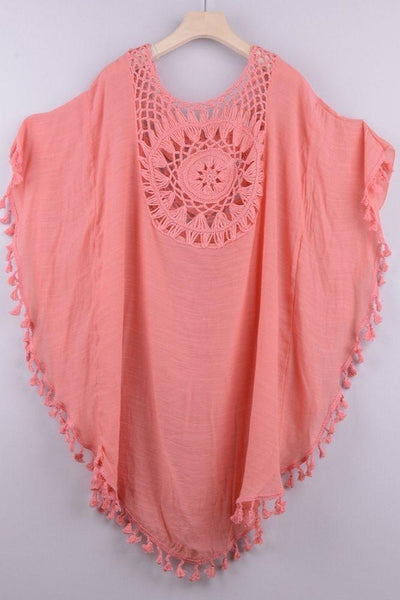 Kaftan Strand Häkel Boho