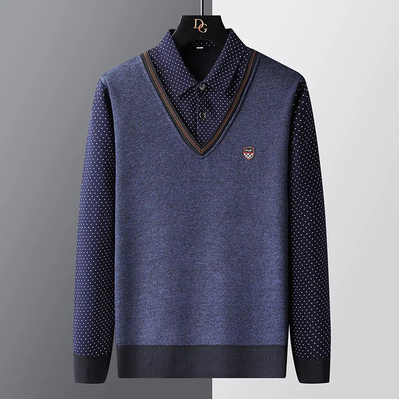 Karl - polo-pullover